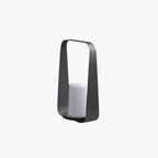 Ray Minimalist Portable Rechargeable Lamp de Table, Coffee/Grey