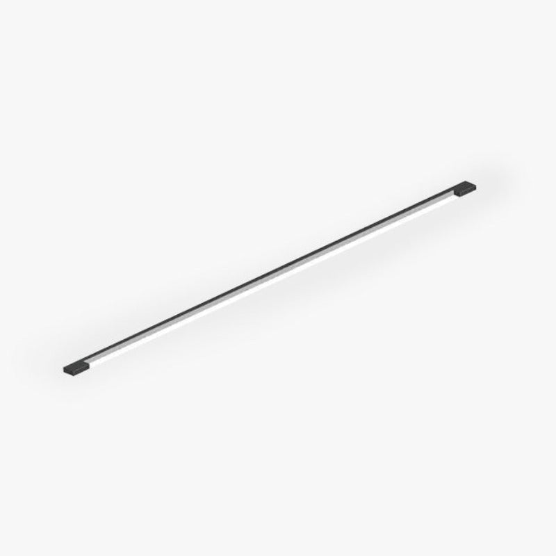 Liora Modern Slim Linear Black LED Wall Lamp