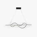 Arisha Modern Wave Pendant Light, 3 Colour