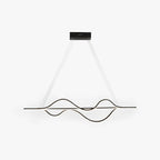 Arisha Modern Wave Pendant Light, 3 Colour