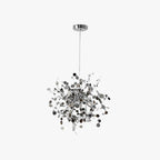 Olivia Artsy Classy Cluster Fireworks Pendant Light, Stainless steel