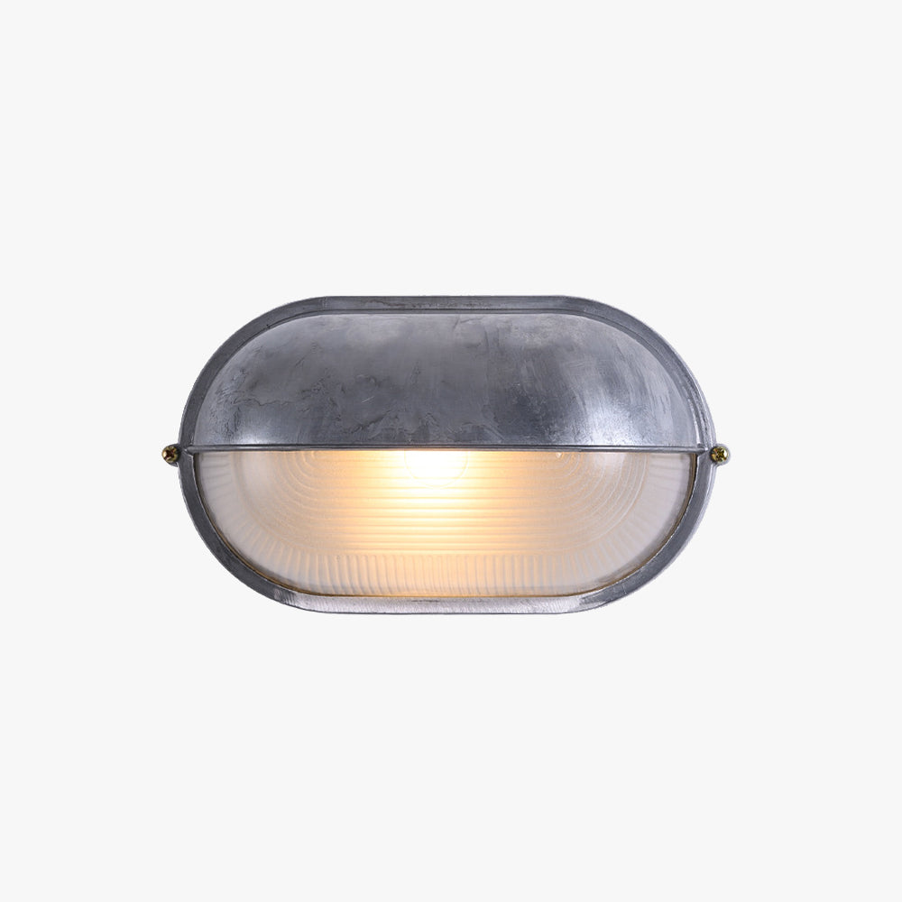 Vorn Modern Round/Ellipse Outdoor Waterproof Wall Lamp. 2 Colors