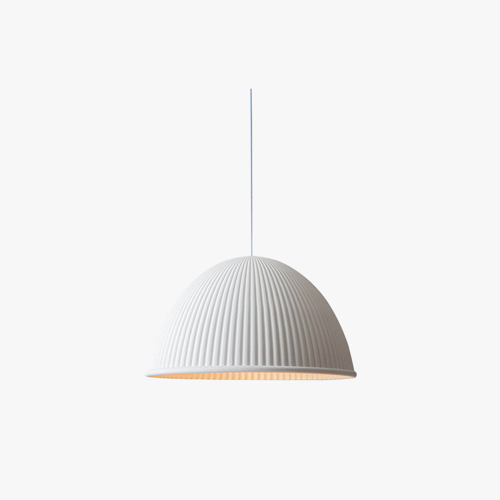 Valentina Modern Semi Resin Pendant Light, Grey/Black/White