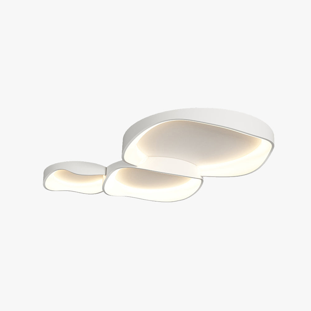 Arisha Modern Wave Flush Mount Ceiling Light