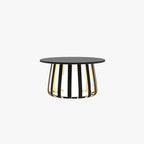 Ray Table Metal Outdoor Solar Floor Lamp, Hardwired/Solar, Black