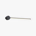 Arisha Minimalist Square Linear Metal/ Wall Lamp, Black/White