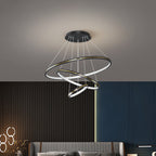 Arisha LED Rings Adjustable Pendant Light For Living Room &Dining Room