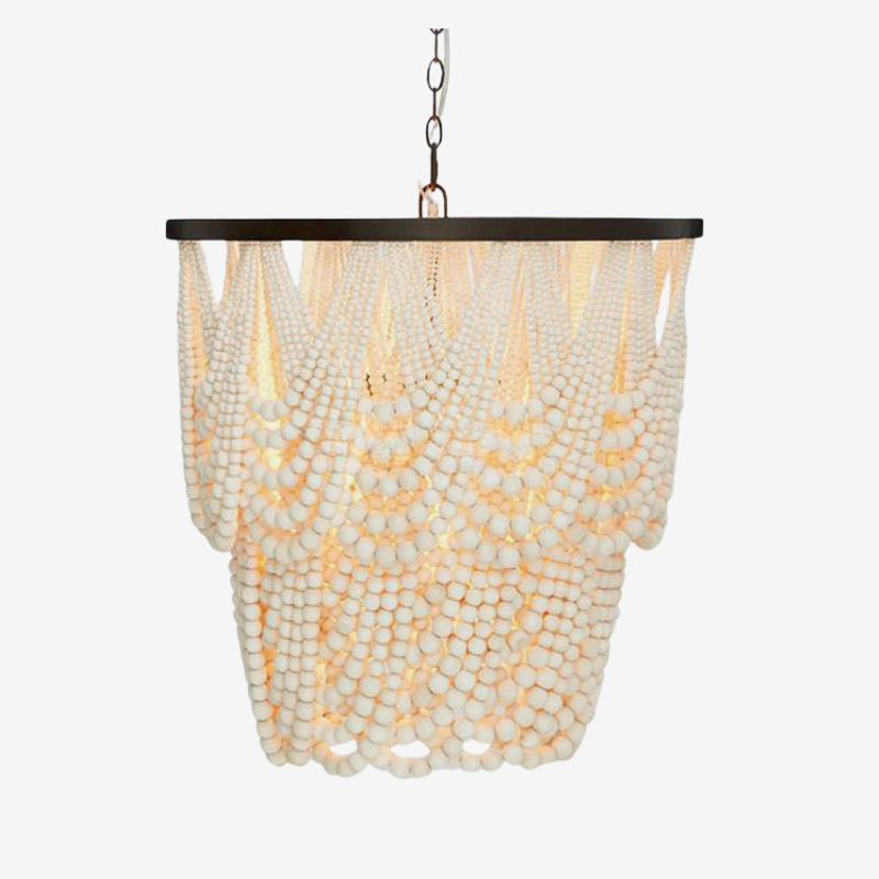 Muto Boho LED Pendant Light /Chandeliers Wood/Metal