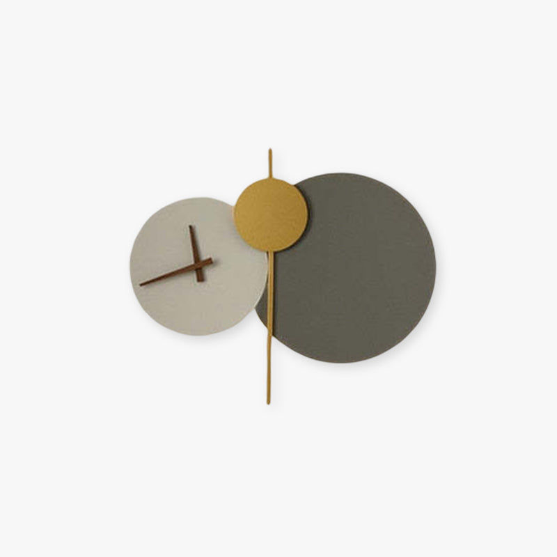 Arisha Modern Clock Metal Painted Wall Light LED Light Bedroom