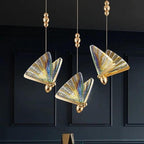 Arisha Art Deco Butterfly Pendant Light, 2 Color