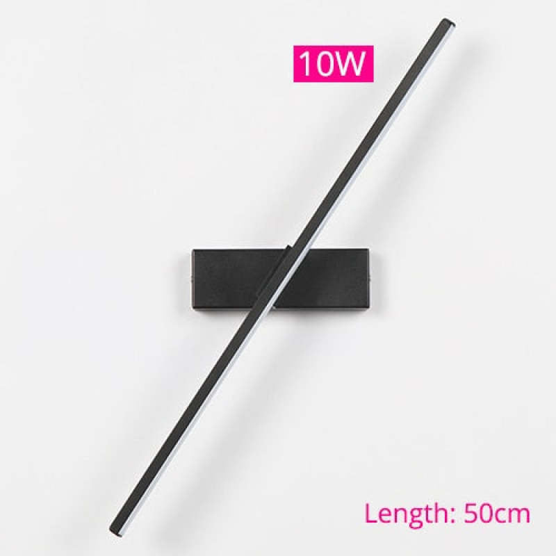 Struve Rotatable Wall Lamp for Bedroom, Black/White