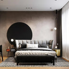 Arisha Minimalist Linear Mobile Pendant Light, Black