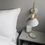 Valentina Vintage Horn Shape Metal Wall Lamp, Living room/Bedroom/Bathroom