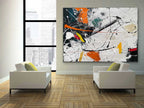 Wall Art Abstract Expressionist Graffiti Bold