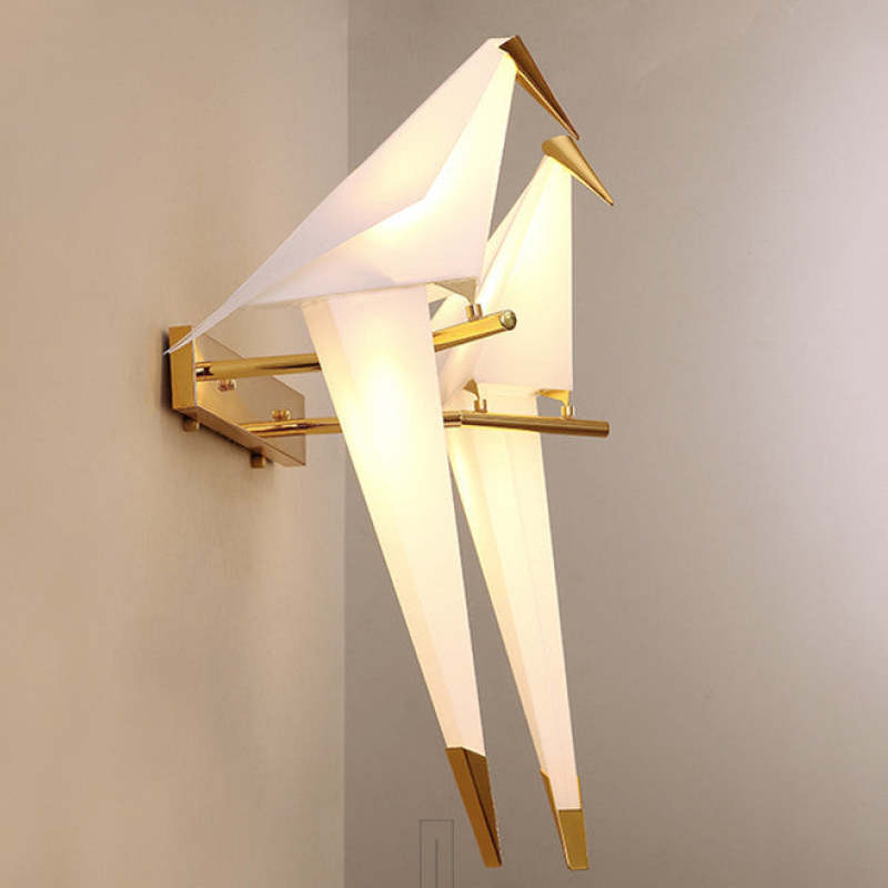 Arisha Wall Lamp Bird Vintage/Art-Deco, Metal/, Bedroom