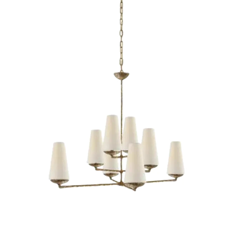 Silva Vintage LED Chandeliers White Black Bedroom Kitchen