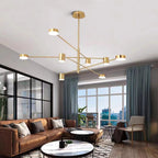 Arisha Pendant Light Branch Industrial Black/Gold, Bedroom