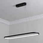 Junel Minimalist Oval Interior Hanging Pendant Light