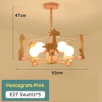 Arisha Giraffes LED Flush Mount Ceiling Light