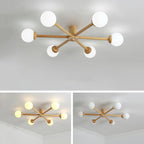 Muto Ceiling Light, Dimmable 6/8 Head