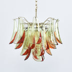 Aurora Chandelier Murano Glass Petal