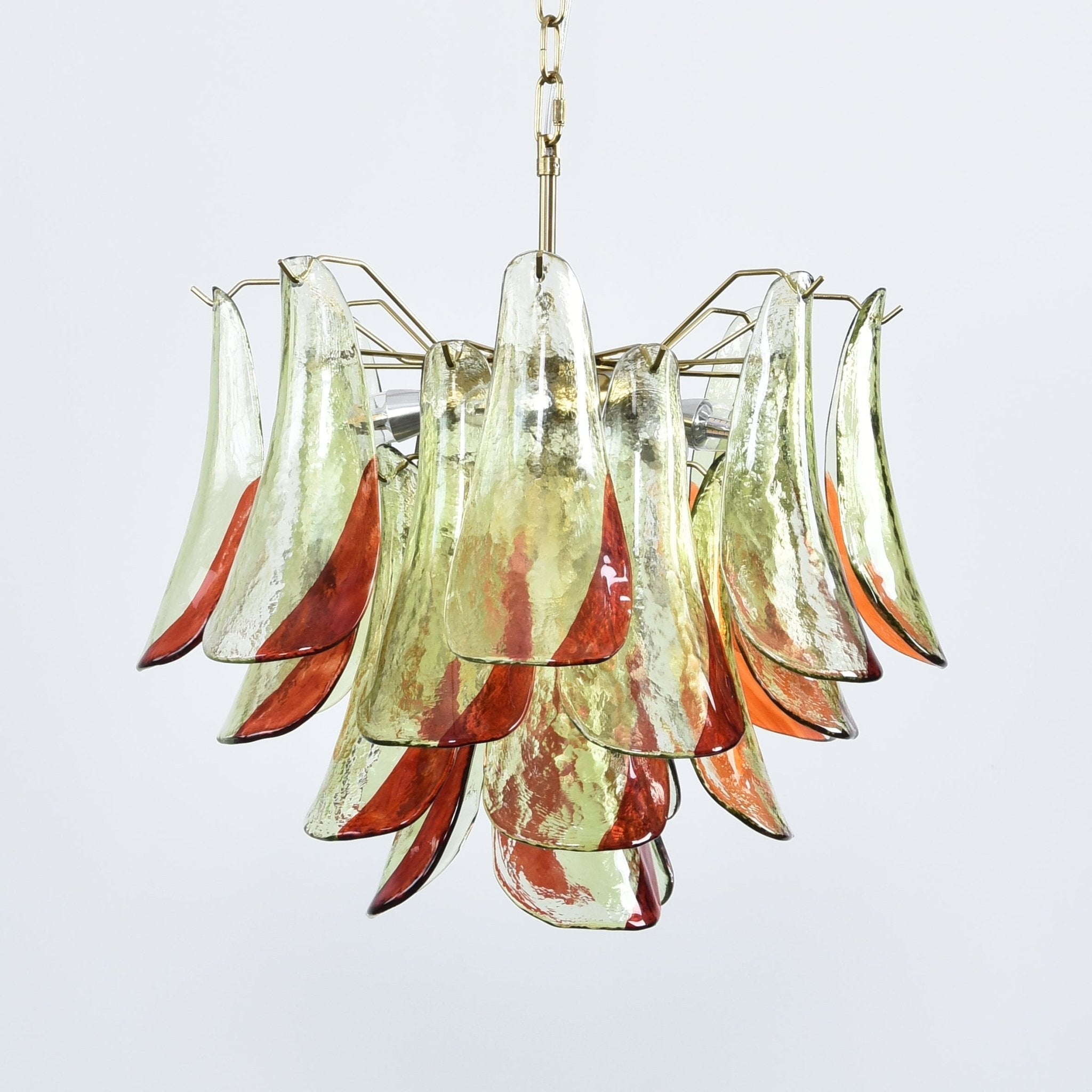 Aurora Chandelier Murano Glass Petal