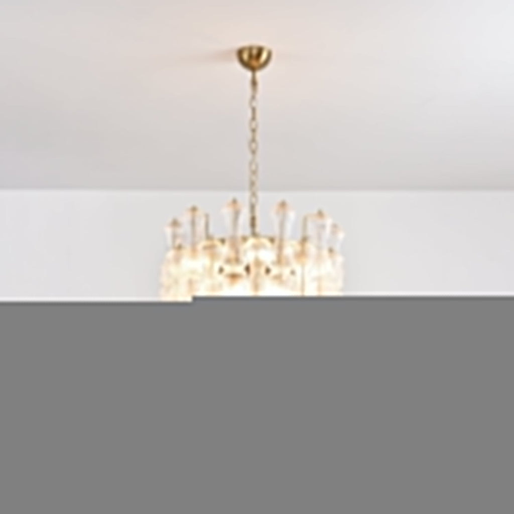 Aurora Chandelier Murano Glass Floral Cascade