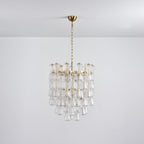 Aurora Chandelier Murano Glass Floral Cascade