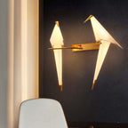 Arisha Wall Lamp Bird Vintage/Art-Deco, Metal/, Bedroom