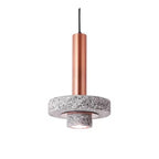 Arisha Modern LED Art Deco Colorful Pendant Light, Terrazzo