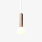 Cicaris Minimalist Travertine Pendant Light