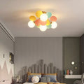 Aria Modern Bubble Cluster Ceiling Light, Colorful