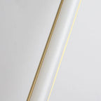 Fauro Modern Linear Metal&Silica Gel Wall Mount Lamps, Gold