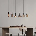 Xenith Industrial Cylindrical Pendant Light, Cement/Metal