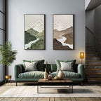 Saturn Wabi-Sabi Wall Art