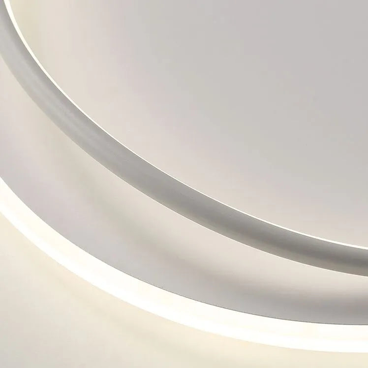 Arisha Minimalist Ring Modernom Flush Mount Ceiling Light