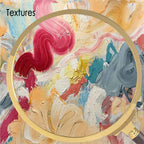Wall Art Abstract Expressionist Maximalist Decor