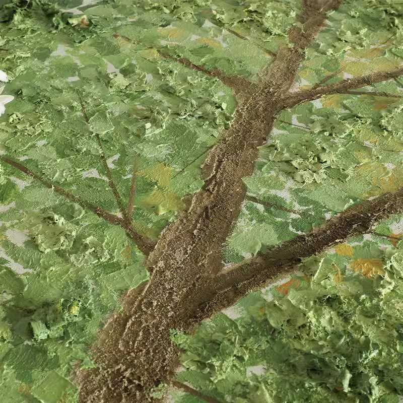 Lush Canopy Oil Painting Impressionist