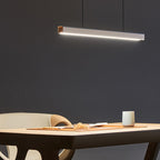 Orva Minimalist Classic Black & White Linear Pendant Light