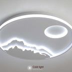 Arisha Mountain View Flush Mount Ceiling Light