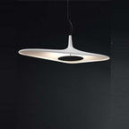 Arisha Modern Minimalist ResinCreative Pendant Light, Black/White