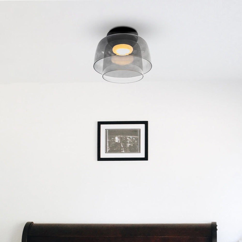Aria Modern Simple Creative Glass Flush Mount Ceiling Light
