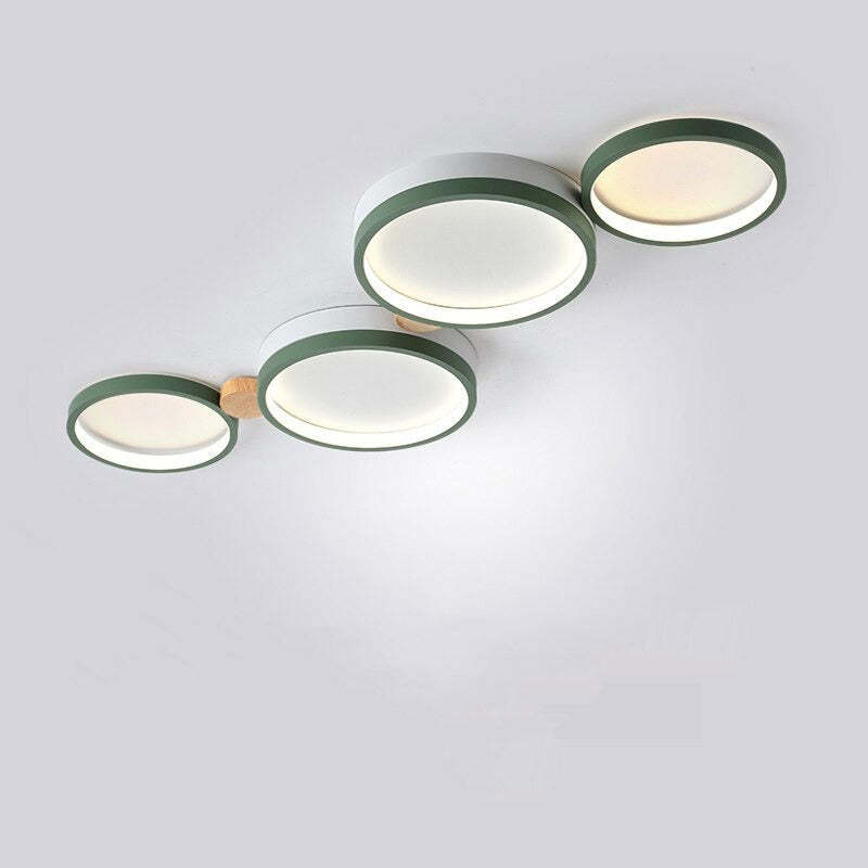 Arisha Round Flush Mount Ceiling Light 3 Colour 3/4/5/6/7 Heads