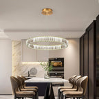 Kristy Elegant Round Crystal Chandelier, Clear