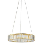 Kristy Elegant Round Crystal Chandelier, Clear