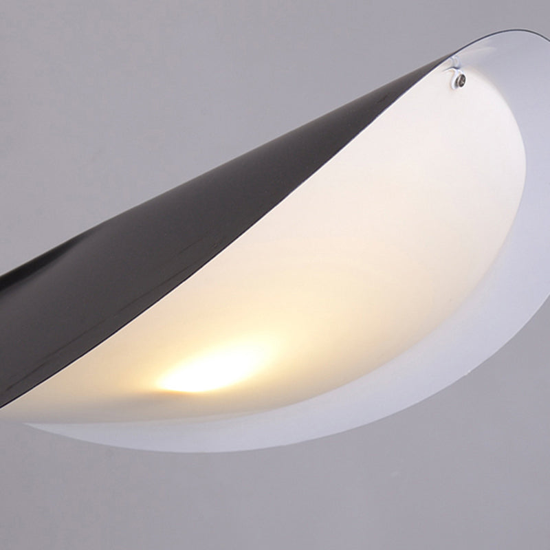 Edge Modern Arch Metal Floor Lamp, Black