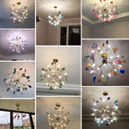 Aria Agate Creative Colourful Chandelier Bedroom/Living Room - product image 23