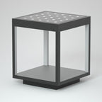 Ray Modern Rectangular Metal LED Outdoor Light Post