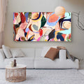 Playful Organic Painting Pastel Colorful