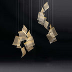 Arisha Luxury Artistic Chandelier, Gold
